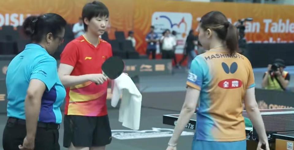 yOwS, 拿下第一局, 此番单打比